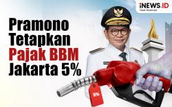 Infografis Pramono Tetapkan Pajak BBM di Jakarta 5 Persen