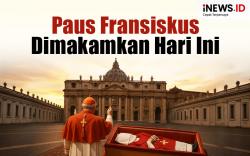 Infografis Paus Fransiskus Dimakamkan Hari Ini, Dihadiri 50 Kepala Negara 