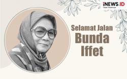 Infografis Bunda Iffet Meninggal Dunia di Usia 87 Tahun