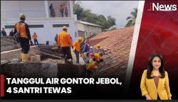 Tandon Air Ponpes Gontor Magelang Jebol Tergerus Longsor, 4 Santri Tewas 25 Luka<