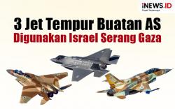 Infografis 3 Jet Tempur Buatan AS yang Digunakan Israel Serang Gaza