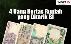 Infografis Daftar 4 Uang Kertas Rupiah yang Ditarik BI