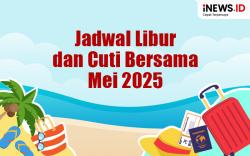 Infografis Jadwal Libur dan Cuti Bersama Mei 2025