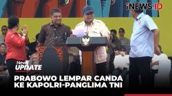 Momen Presiden Prabowo Bercanda soal Nama Kapolri dan Panglima TNI
