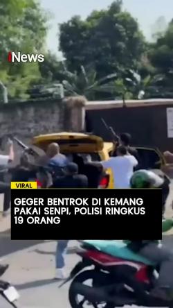 Geger Bentrok di Kemang Pakai Senpi, Polisi Ringkus 19 Orang