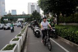 Jalur Sepeda di Jakarta Bakal Ditertibkan dan Ditambah Sepanjang 3,8 Km