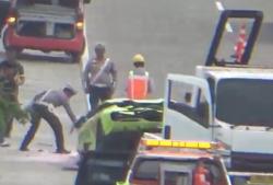Lamborghini Ringsek usai Tabrak Ignis di Tol Jombang, 2 Luka-Luka