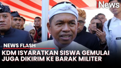 Dedi Mulyadi Mulai Kirim Siswa Nakal ke Barak Militer | News Flash