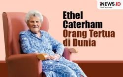 Infografis Ethel Caterham Perempuan Inggris Jadi Orang Tertua di Dunia