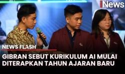 Gibran Ungkap Pelajaran AI Masuk Kurikulum SD hingga SMA Mulai Tahun Ajaran Baru