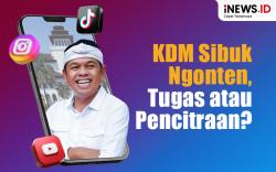 Infografis Gubernur Dedi Mulyadi Sibuk Ngonten, Tugas atau Pencitraan?