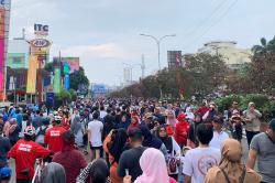 CFD Perdana di Depok, Ribuan Warga Padati Jalan Margonda Raya