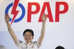 Pemilu Singapura, Partai PAP Lawrence Wong Menang Telak