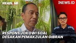 Headline iNEWS.ID: Respons Jokowi soal Desakan Pemakzulan Gibran dari Forum Purnawirawan TNI
