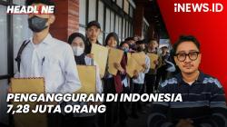 Headline vozpublica.ID: Jumlah Pengangguran di Indonesia Tembus 7,28 Juta Orang per Februari 2025