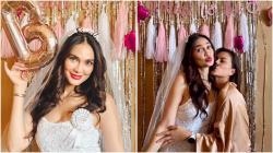 Gaya Centil Luna Maya Bridal Shower di Shanghai, Aura Calon Pengantin Terpancar!