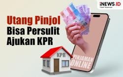 Infografis Utang Pinjol Bisa Persulit Ajukan KPR