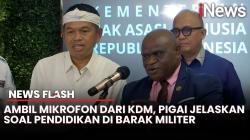 Detik-Detik Natalius Pigai Rebut Mikrofon di Depan Dedi Mulyadi