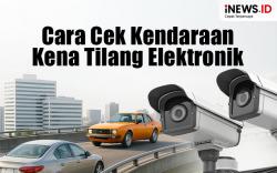 Infografis Cara Cek Kendaraan Kena Tilang Elektronik atau Tidak