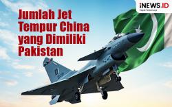 Infografis Jumlah Jet Tempur China yang Dimiliki Pakistan
