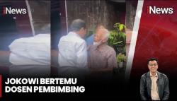 Momen Jokowi Kunjungi Rumah Dosen Pembimbing saat Kuliah di UGM