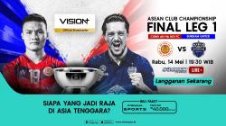 Link Live Streaming Cong An Ha Noi FC Vs Buriram United di Final ASEAN Club Championship Malam Ini