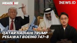 Headline vozpublica.ID: Qatar Hadiahi Trump Pesawat Boeing 747-8, Pastikan Tak Ada Udang di Balik Batu