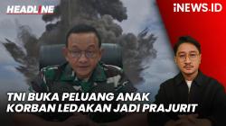 Headline vozpublica.ID: TNI AD Buka Peluang Anak Korban Tewas Ledakan Amunisi di Garut Jadi Prajurit