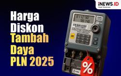 Infografis Harga Promo Tambah Daya PLN 2025 Diskon 50%
