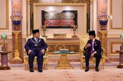 Presiden Prabowo Terima Bintang Kehormatan dari Sultan Brunei Darussalam