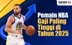 Infografis Stephen Curry Pemain NBA dengan Gaji Tertinggi di Tahun 2025