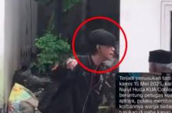 Viral Pemuda Bawa Senjata Tajam Bakar Keset Masjid di Coblong Bandung