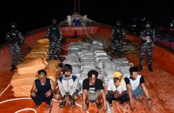 Kronologi TNI AL Gagalkan Penyelundupan 1,9 Ton Sabu dan Kokain di Karimun<