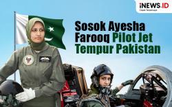Infografis Sosok Ayesha Farooq, Pilot Jet Tempur Perempuan Pertama Pakistan