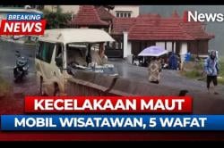 Kronologi Kecelakaan di Tawangmangu Tewaskan 5 Orang, Minibus Hilang Kendali di Turunan<