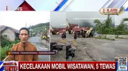 Kecelakaan Maut Minibus di Tawangmangu, Warga Beramai-ramai Evakuasi Belasan Korban<