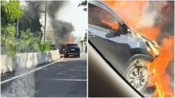 Viral Innova Zenix Terbakar di Tol PIK, Toyota Angkat Bicara!
