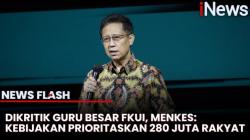 Dikritik Guru Besar FKUI soal Pendidikan Dokter, Menkes: Pasti Terjadi Ketidaknyamanan