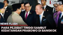 Tiba di Bangkok, Prabowo Bakal Gelar Pertemuan Bilateral dengan Raja Thailand 