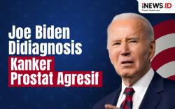 Infografis Joe Biden Didiagnosis Kanker Prostat Agresif