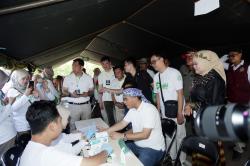 Gelar Pesta Rakyat Cianjur, Wagub Erwan Apresiasi Nuritek dan Klinik Harapan Sehat 