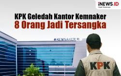 Infografis KPK Geledah Kantor Kemnaker 8 Orang Jadi Tersangka