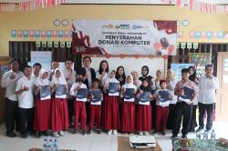 MNC Sekuritas Bersama MNC Peduli dan BRI Manajemen Investasi Gelar CSR di Sukabumi untuk Dukung Literasi Digital