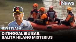 Balita di Pasuruan Hilang Misterius saat Ibu BAB di Sungai<