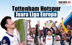 Infografis Tottenham Juara Liga Europa usai Libas Man United