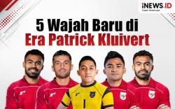 Infografis 5 Wajah Baru di Timnas Indonesia Era Patrick Kluivert