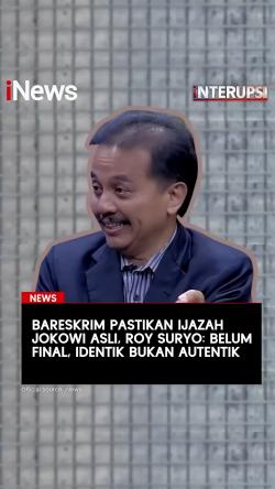 Bareskrim Pastikan Ijazah Jokowi Asli, Roy Suryo: Belum Final, Identik Bukan Autentik