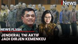 Kemenkeu Lantik Dirjen Baru, Ada Jenderal TNI Aktif