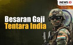 Infografis Besaran Gaji Tentara India