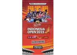 Live vozpublica TV! Ini Jadwal Lengkap Indonesia Open 2025